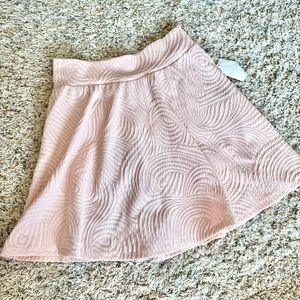 *NWT* Junior’s (S) Blush Pastel Pink Skater Skirt
